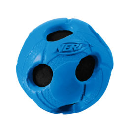 Nerf Dog pelota tenis de goma azul