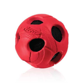 Nerf Dog pelota tenis de goma roja