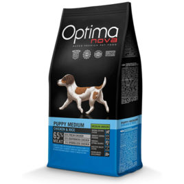 Optimanova Puppy Medium pollo arroz