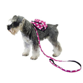 Mochila de lunares para perros